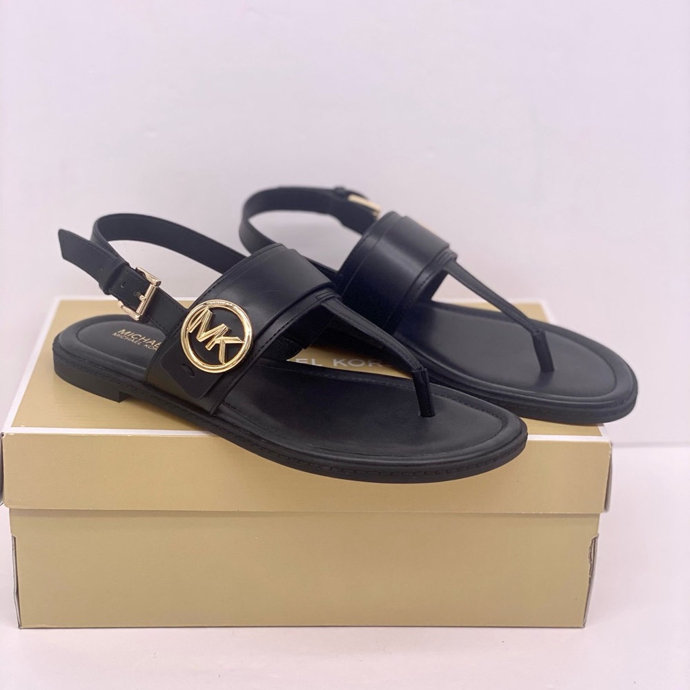 MICHAEL MICHAEL KORS Carmen Thong Sandal Black - Picture 9 of 11
